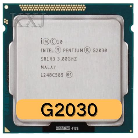 Intel Pentium G2030 processor review .